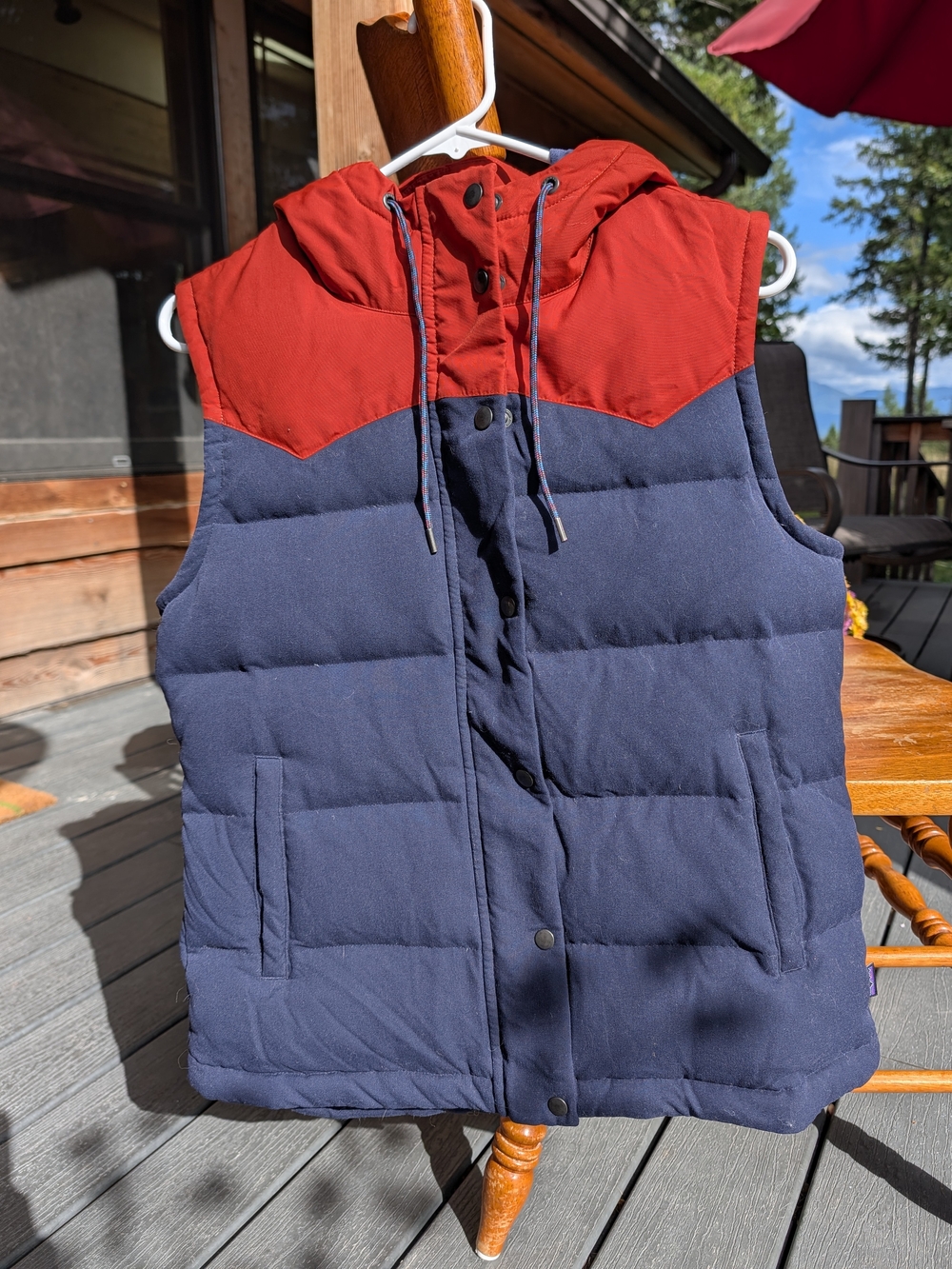 Patagonia Classic Women's hooded Bivy Down Vest
